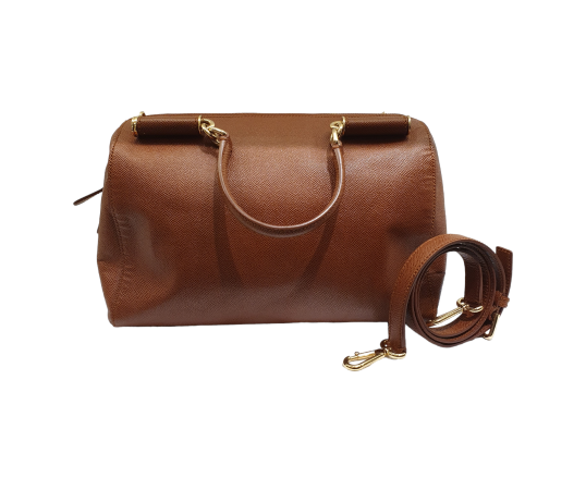 Dolce & Gabbana Brown Boston Bag-handbag-Dolce & Gabbana-The Closet Egypt