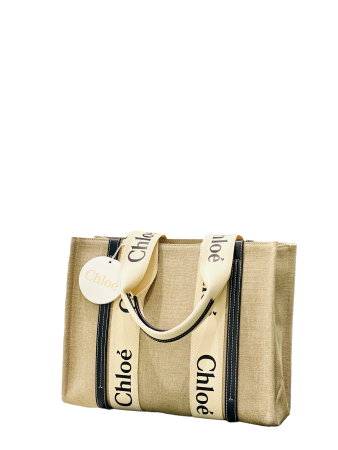Chloe Bicolor Woody Medium Bag-handbag-Chloe-The Closet Egypt