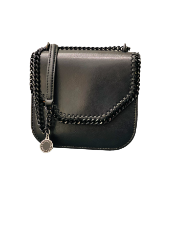 Stella Mccartney Black Vegan Falabella Box Crossbody Bag-handbag-Stella Mccartney-The Closet Egypt
