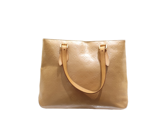 Louis Vuitton Beige Monogram Vernis Houston Bag-handbag-Louis Vuitton-The Closet Egypt