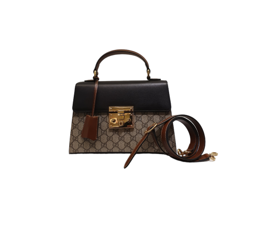 Gucci Tricolor GG Supreme Padlock Bag-handbag-Gucci-The Closet Egypt