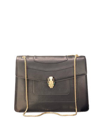 Bvlgari Black Serpenti Forever Shoulder bag-handbag-Bvlgari-The Closet Egypt
