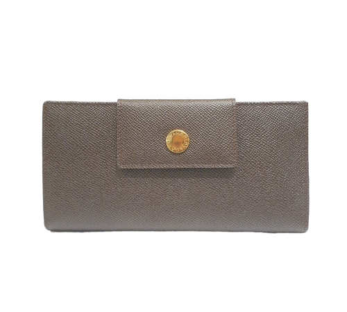 Bvlgari Dark Brown Wallet-wallet-Bvlgari-The Closet Egypt