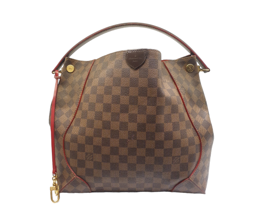 Louis Vuitton Damier Ebene Caissa Hobo Bag-handbag-Louis Vuitton-The Closet Egypt