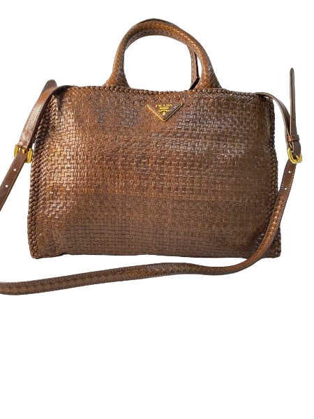 Prada Brown Tote Bag-handbag-Prada-The Closet Egypt