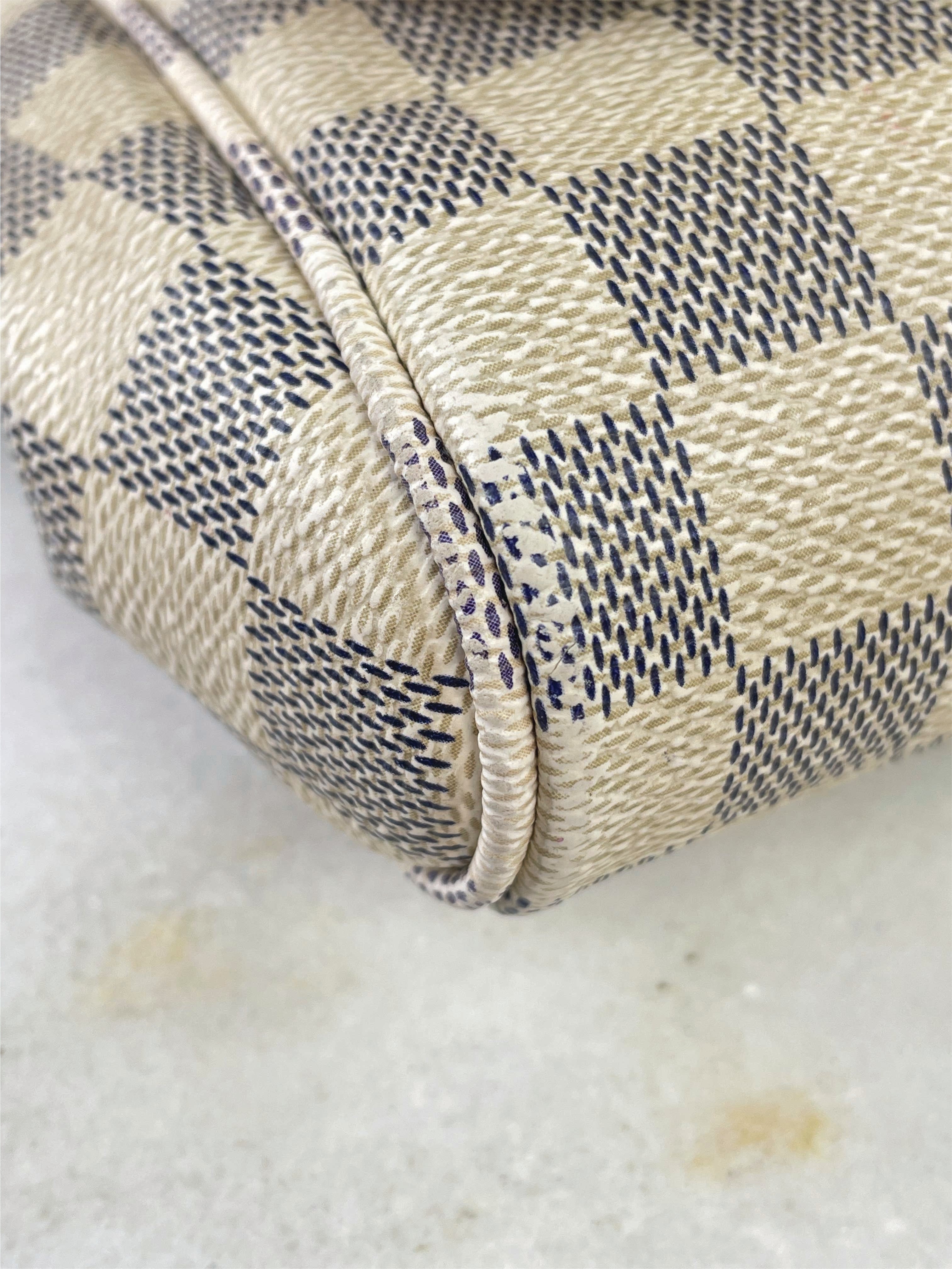 Louis Vuitton Damier Azur Favorite MM Chain Bag W/ Strap