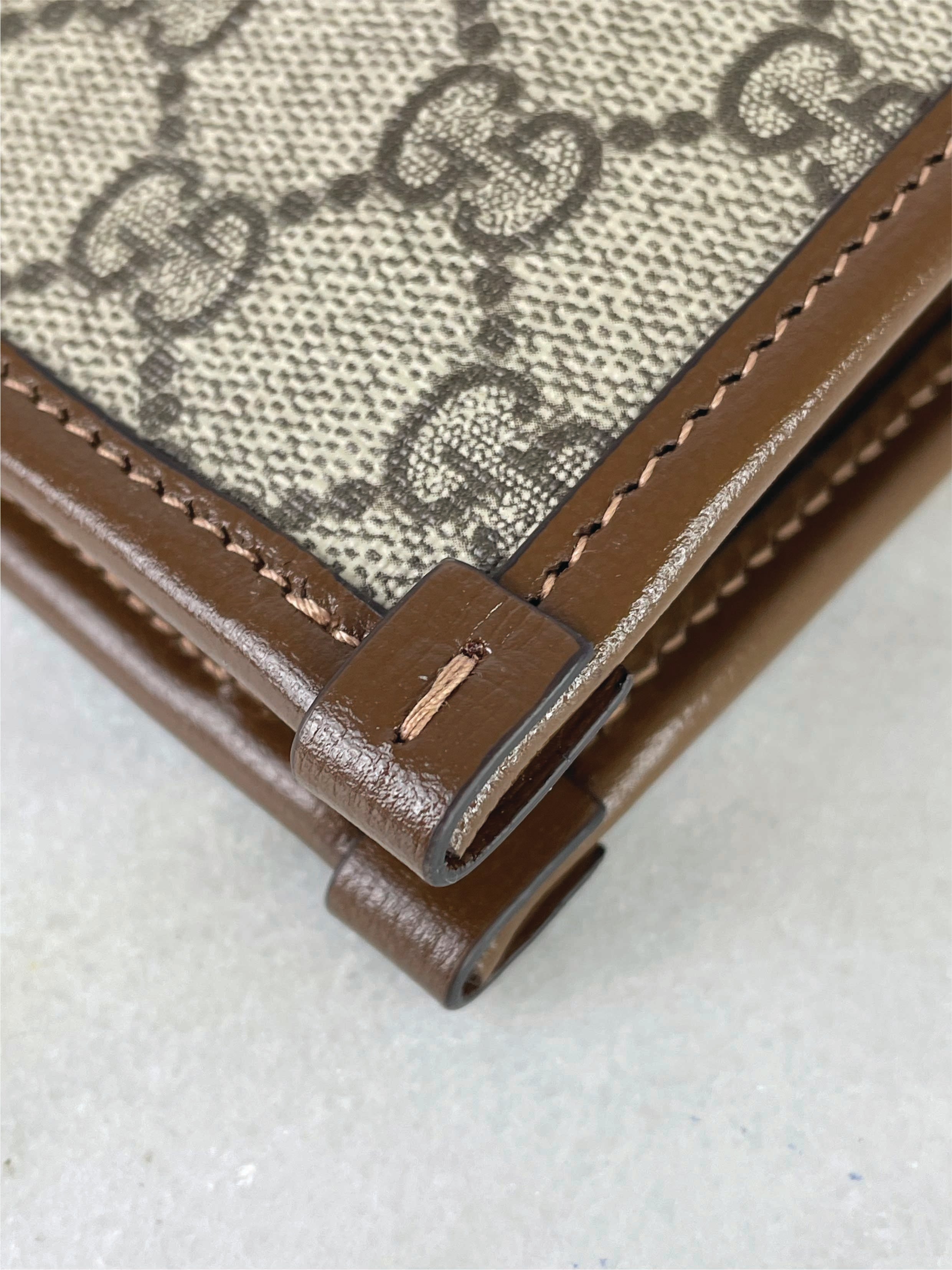 Gucci Brown GG Interlocking Pouch