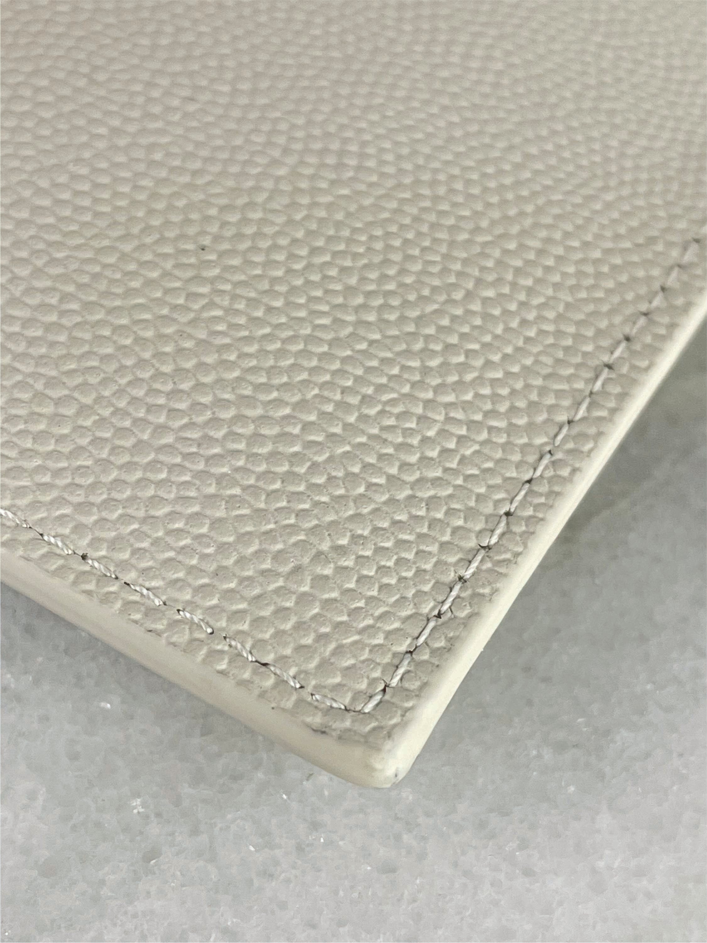YSL Off White Uptown Pouch