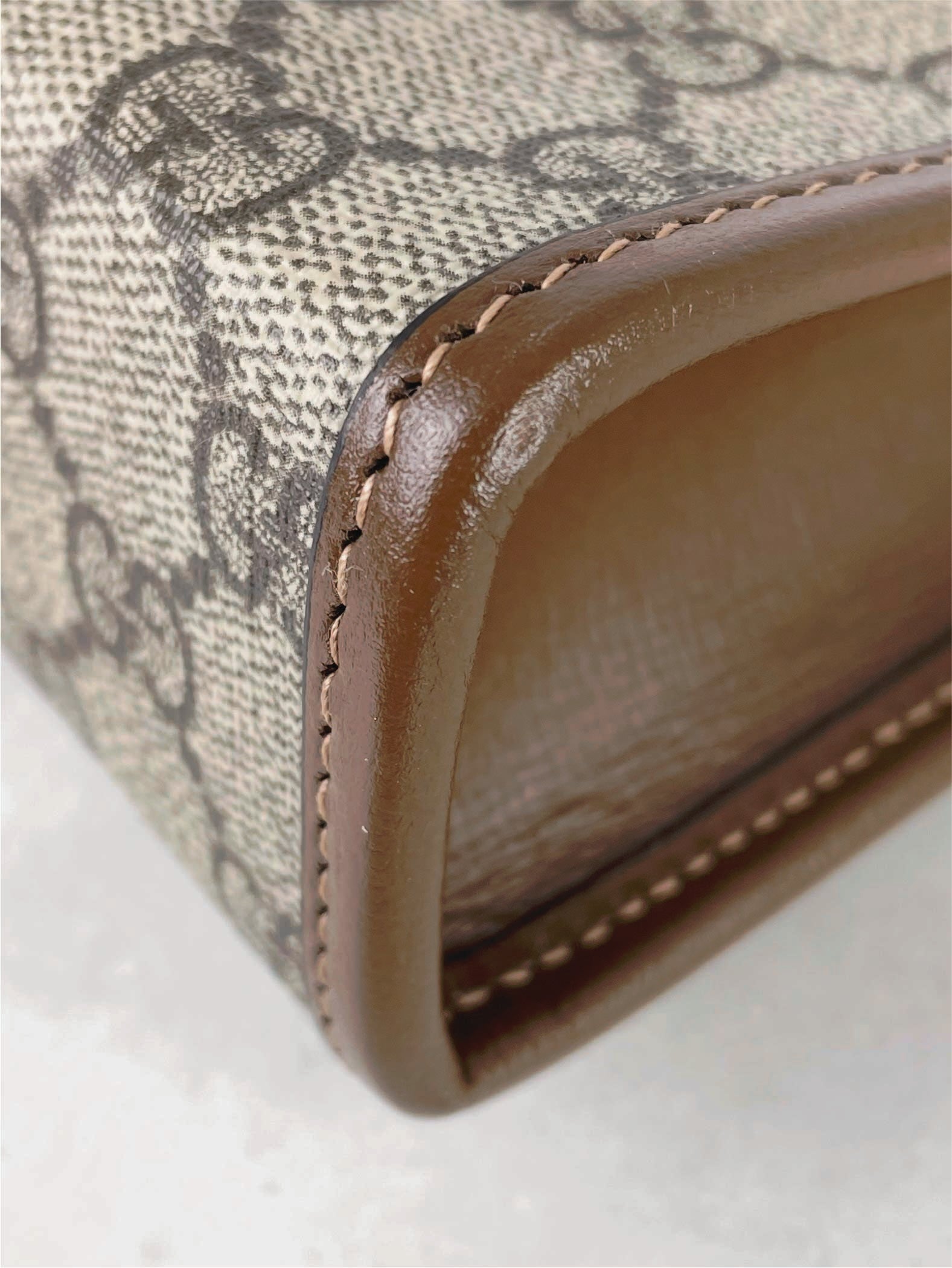 Gucci Brown GG Interlocking Pouch