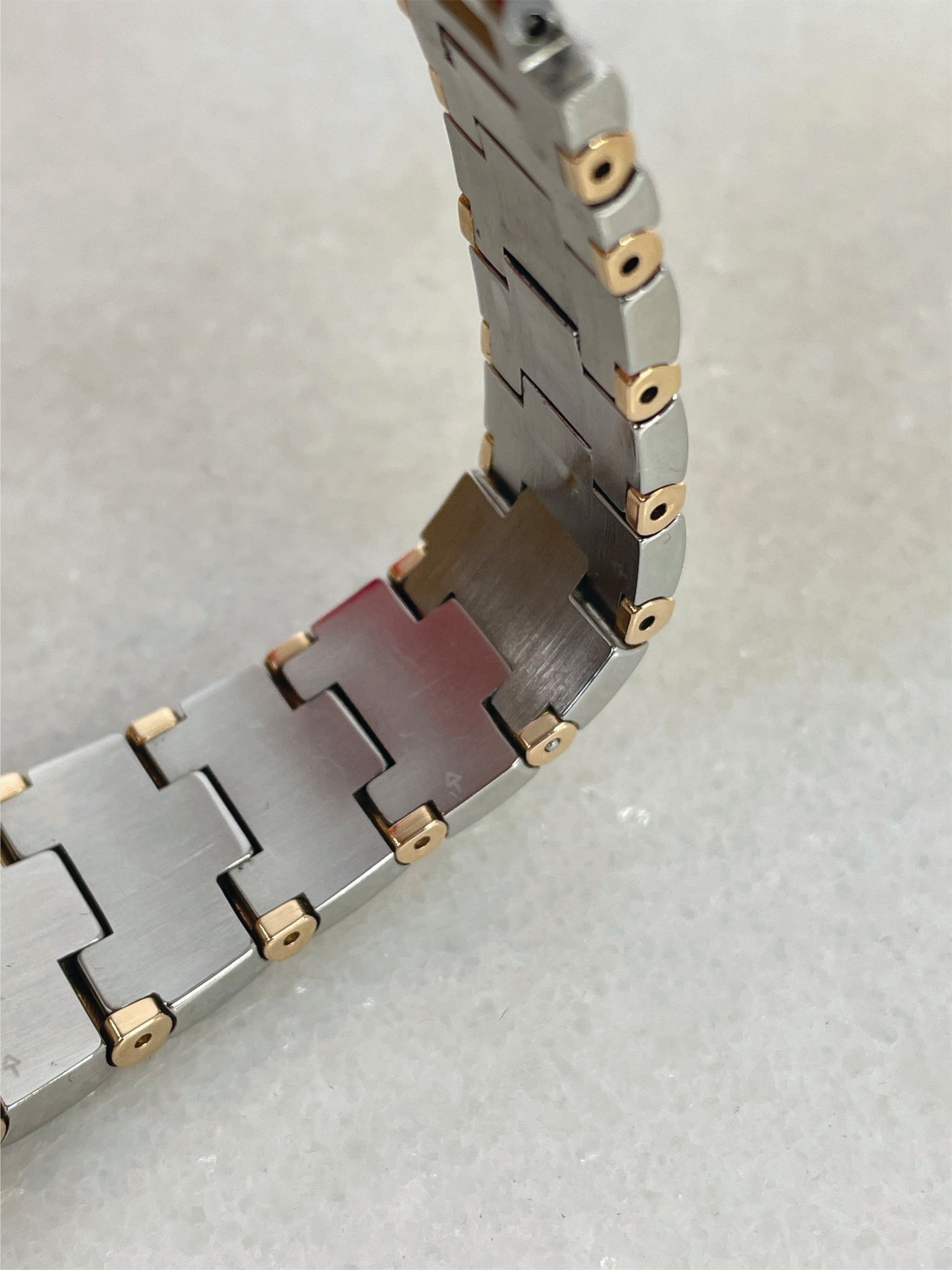 Omega Yellow Gold Diamond Constellation Quadrella Watch