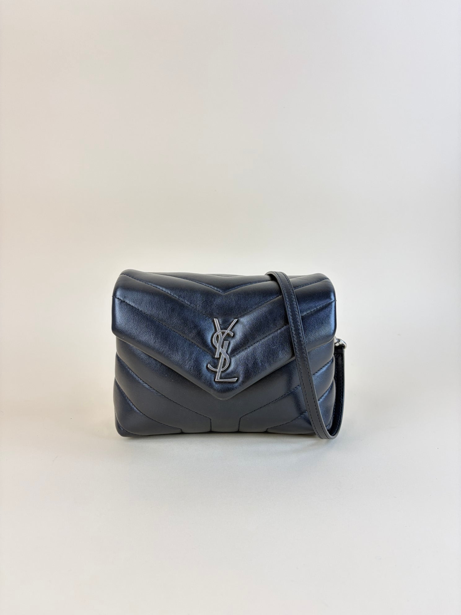 YSL Black Loulou Toy crossbody bag