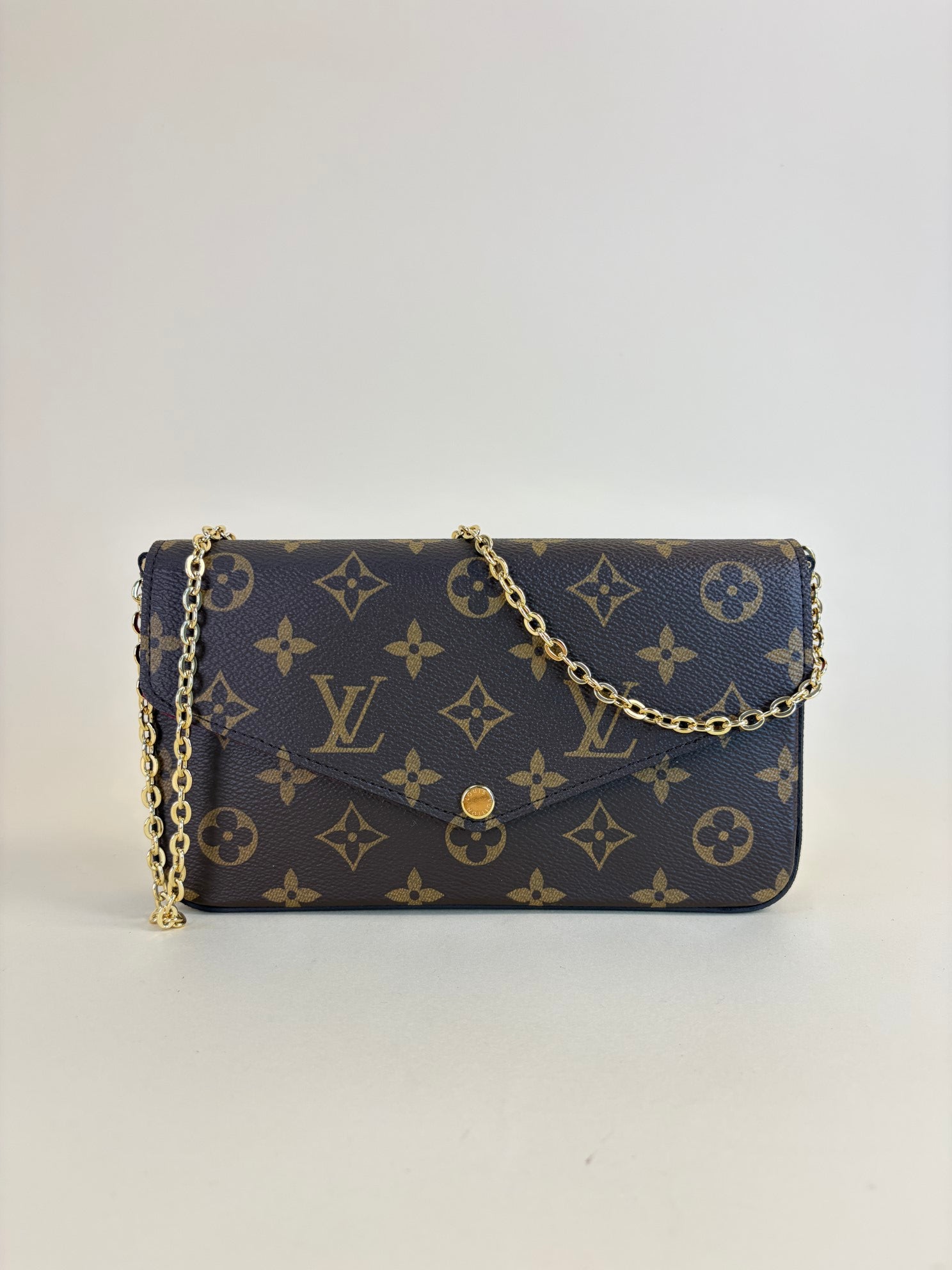 Louis Vuitton Monogram Pochette Felicie Chain Bag