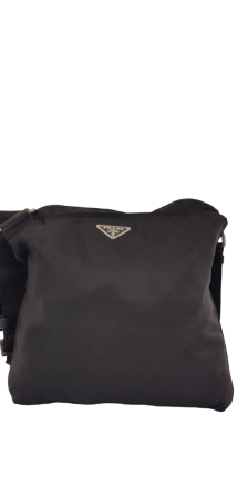 Prada Black Nylon Crossbody Bag-handbag-Prada-The Closet Egypt