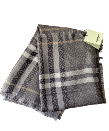 Burberry Bicolor TB Scarf-Scarf-Burberry-The Closet Egypt
