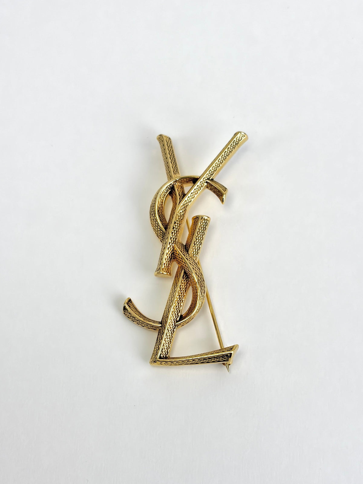 YSL Cassandre snake brooch