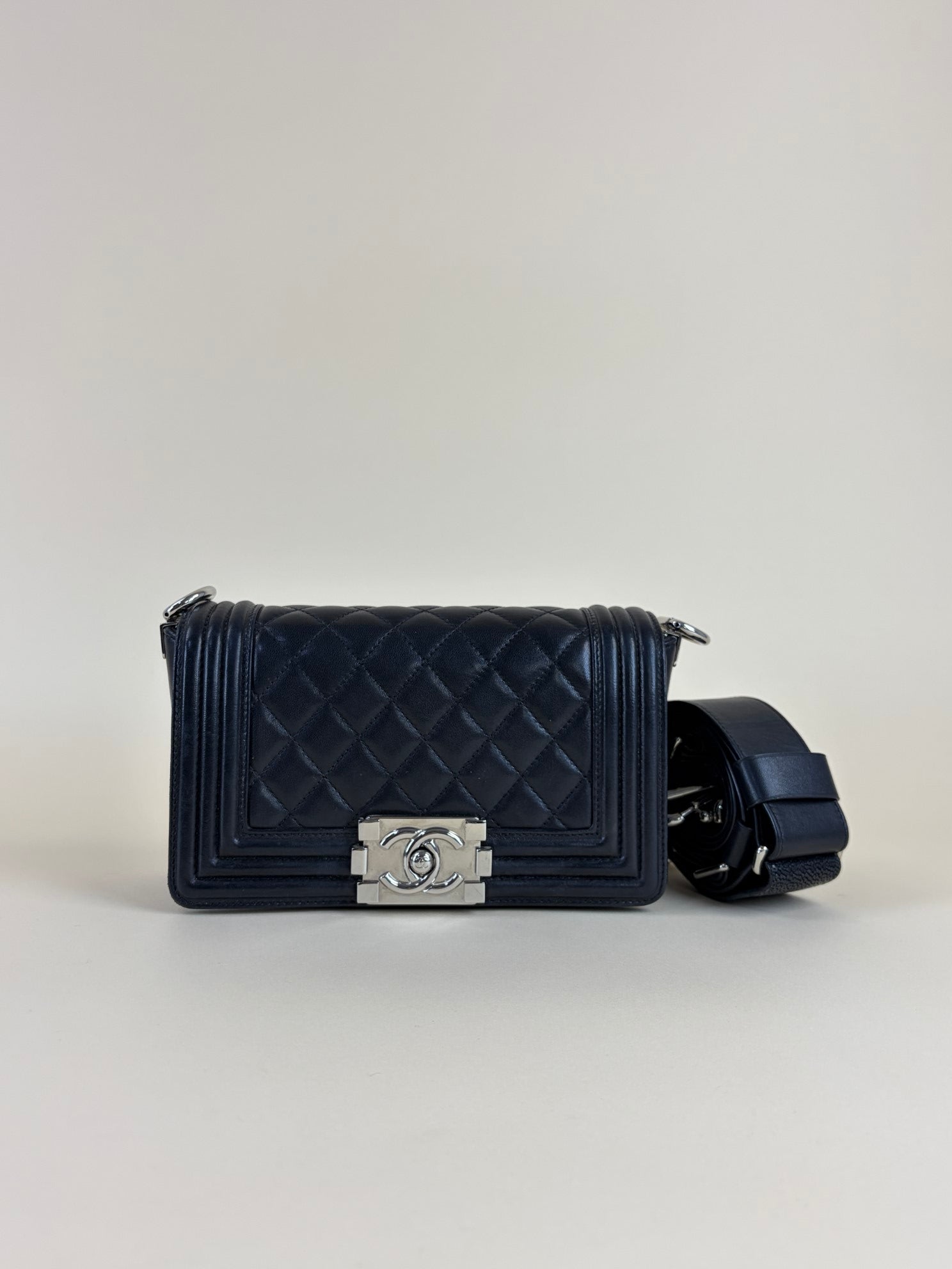 Chanel Black Boy Small Crossbody Bag
