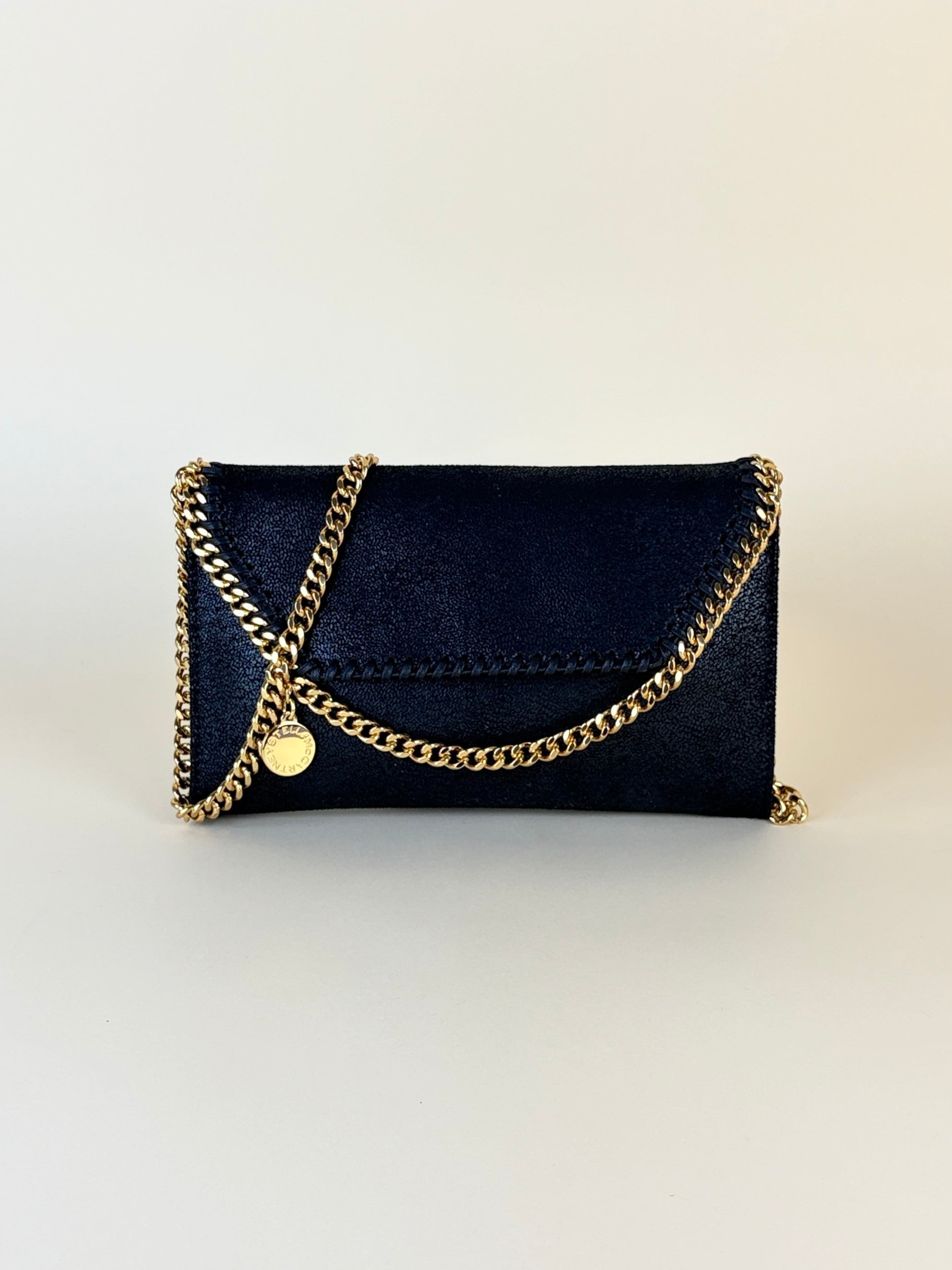 Stella Mccartney Black Falabella Chain Bag