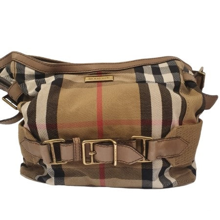 Burberry Hobo House Check Fabric Bag-handbag-Burberry-The Closet Egypt