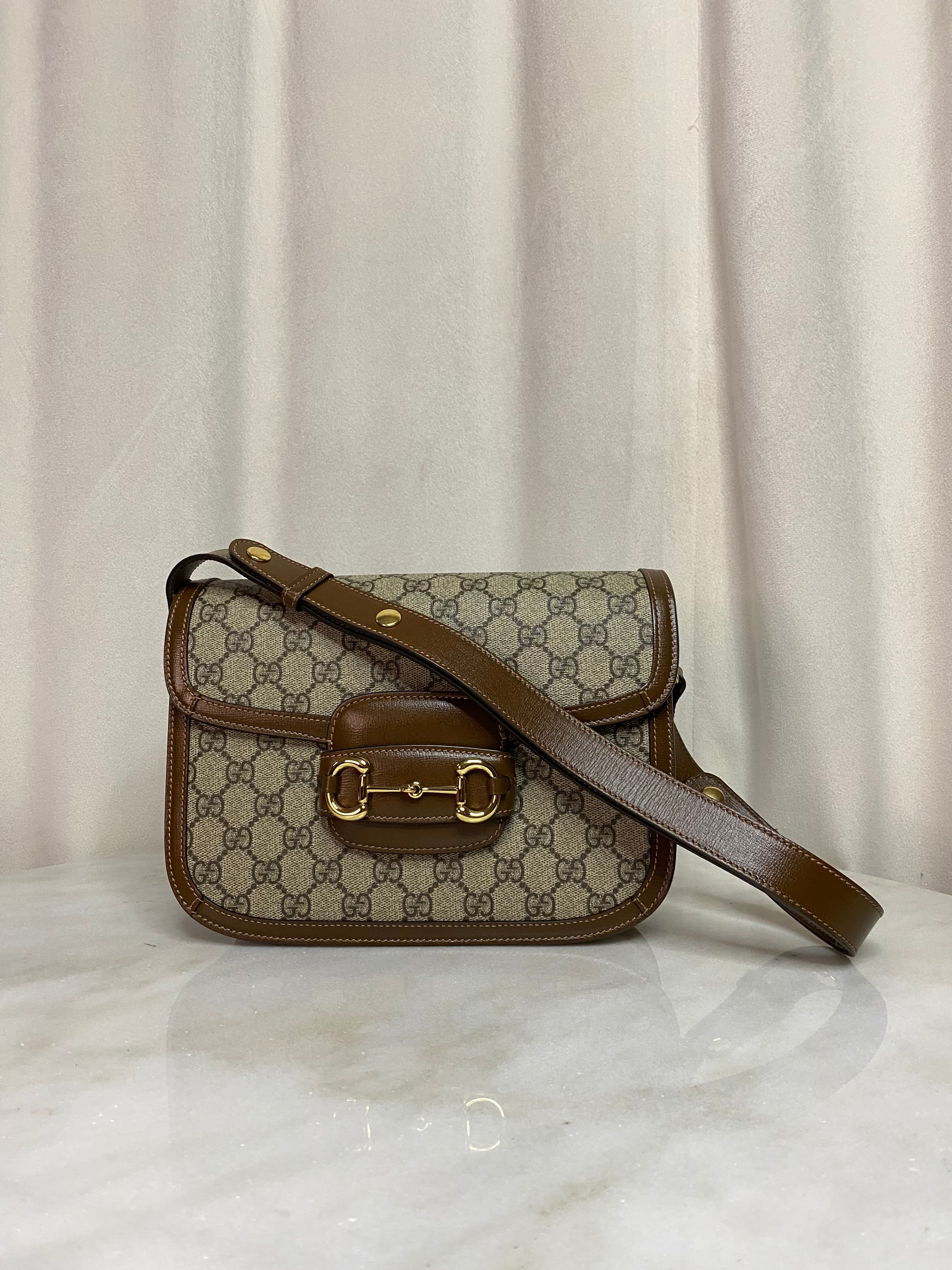 Gucci Brown Horsebit 1955 Shoulder Bag-handbag-Gucci-The Closet Egypt