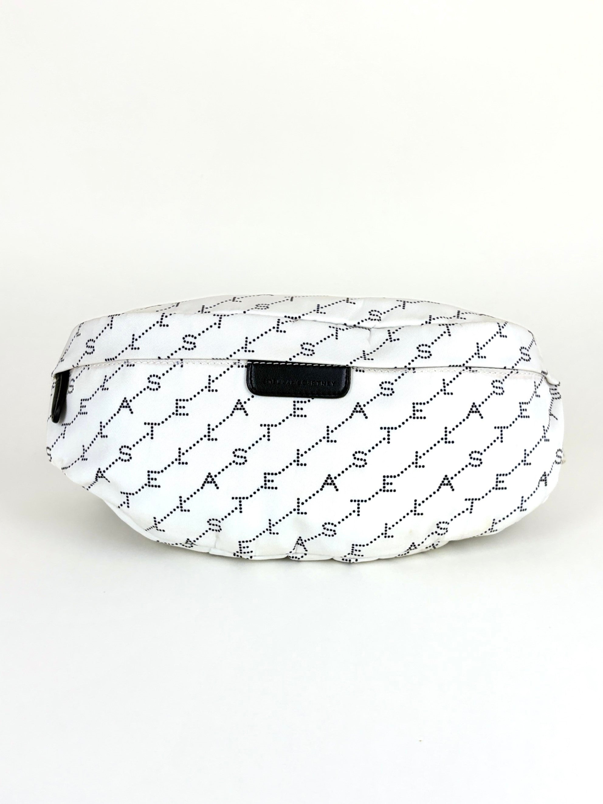 Stella McCartney white ECO nylon logo Falabella bumbag