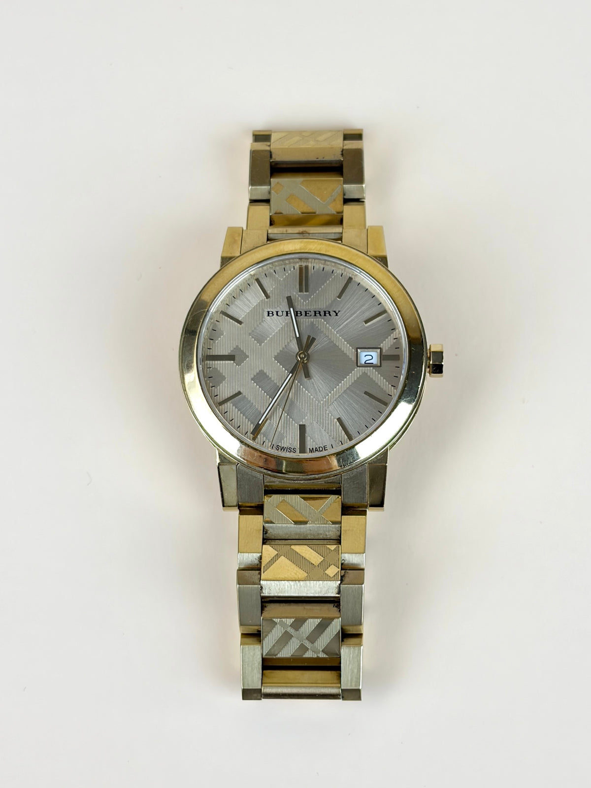 Burberry the city Gold Watch tone