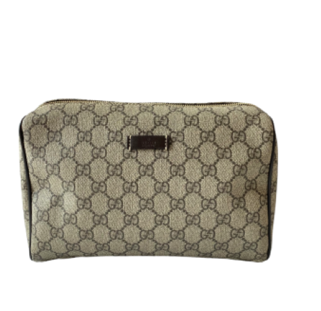 Gucci Bicolor GG Supreme Toiletry Pouch-Pouch-Gucci-The Closet Egypt