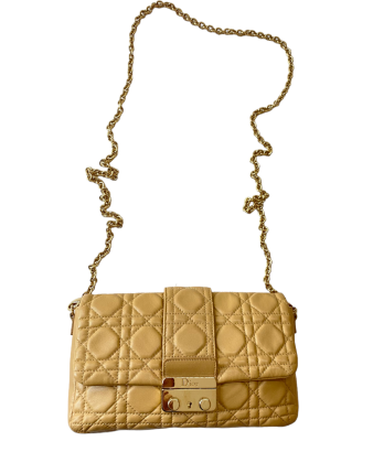 Christian Dior Beige Miss Dior Cannage Small Bag-handbag-Christian Dior-The Closet Egypt