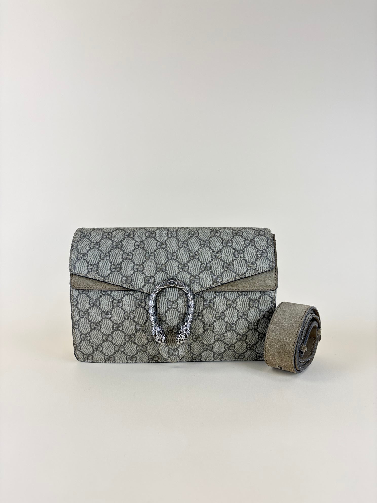 Gucci beige GG Supreme canvas Dionysus