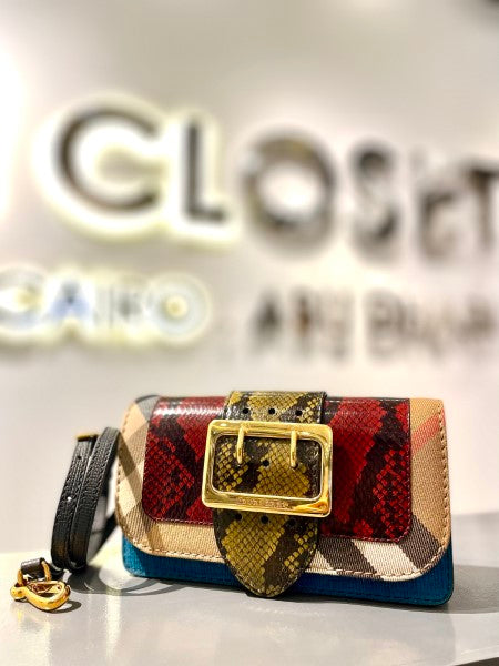 Burberry Multicolor Buckle Small Crossbody Bag-handbag-Burberry-The Closet Egypt