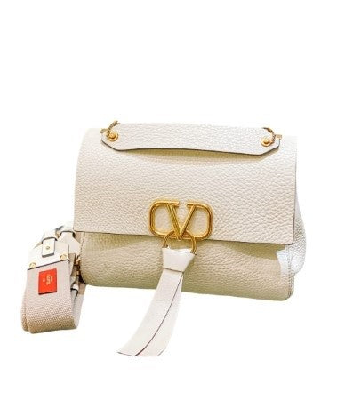Valentino White V Ring Bag-handbag-Valentino-The Closet Egypt