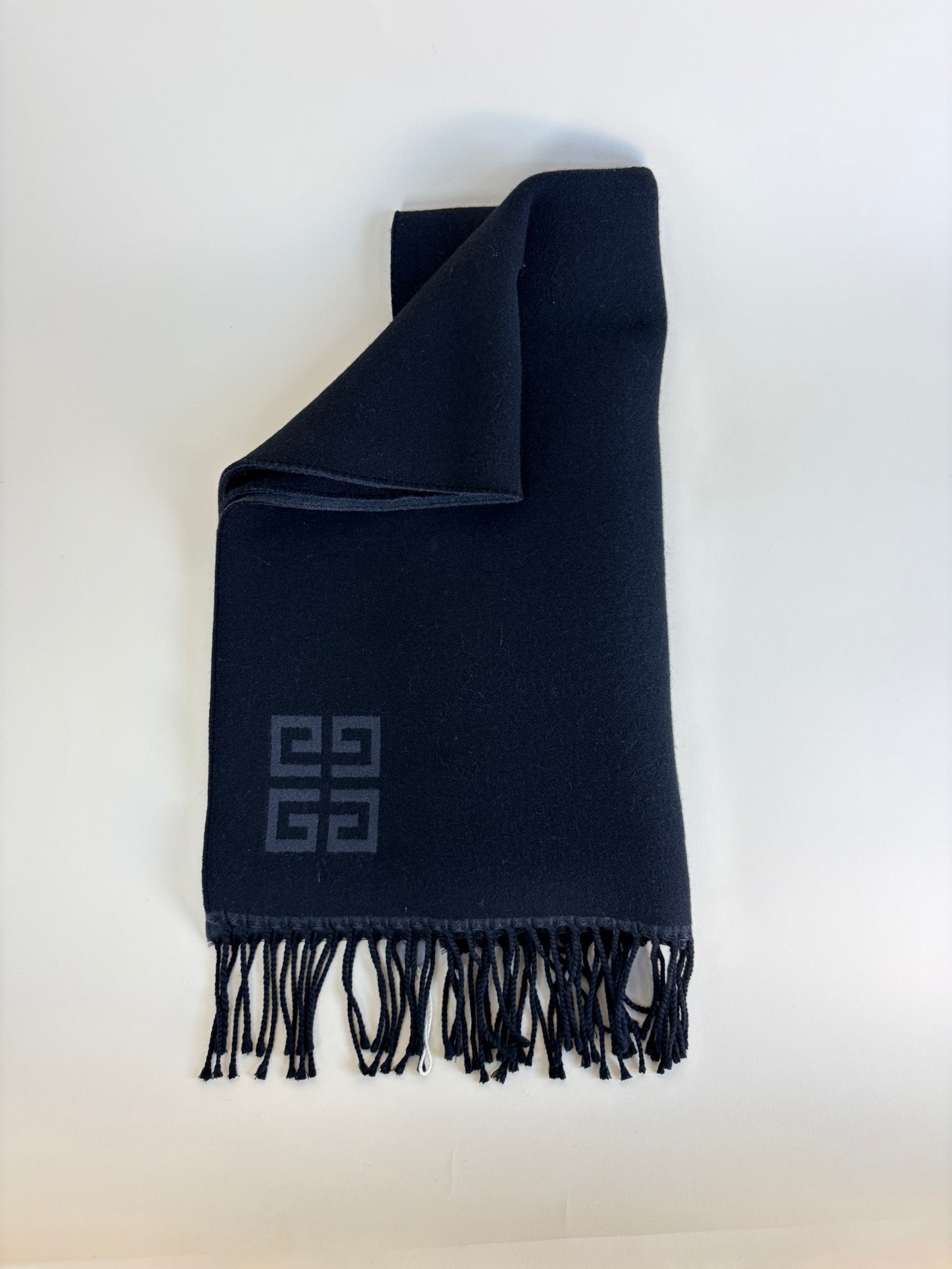 Givenchy Bicolor 4G Reversible Wool Scarf