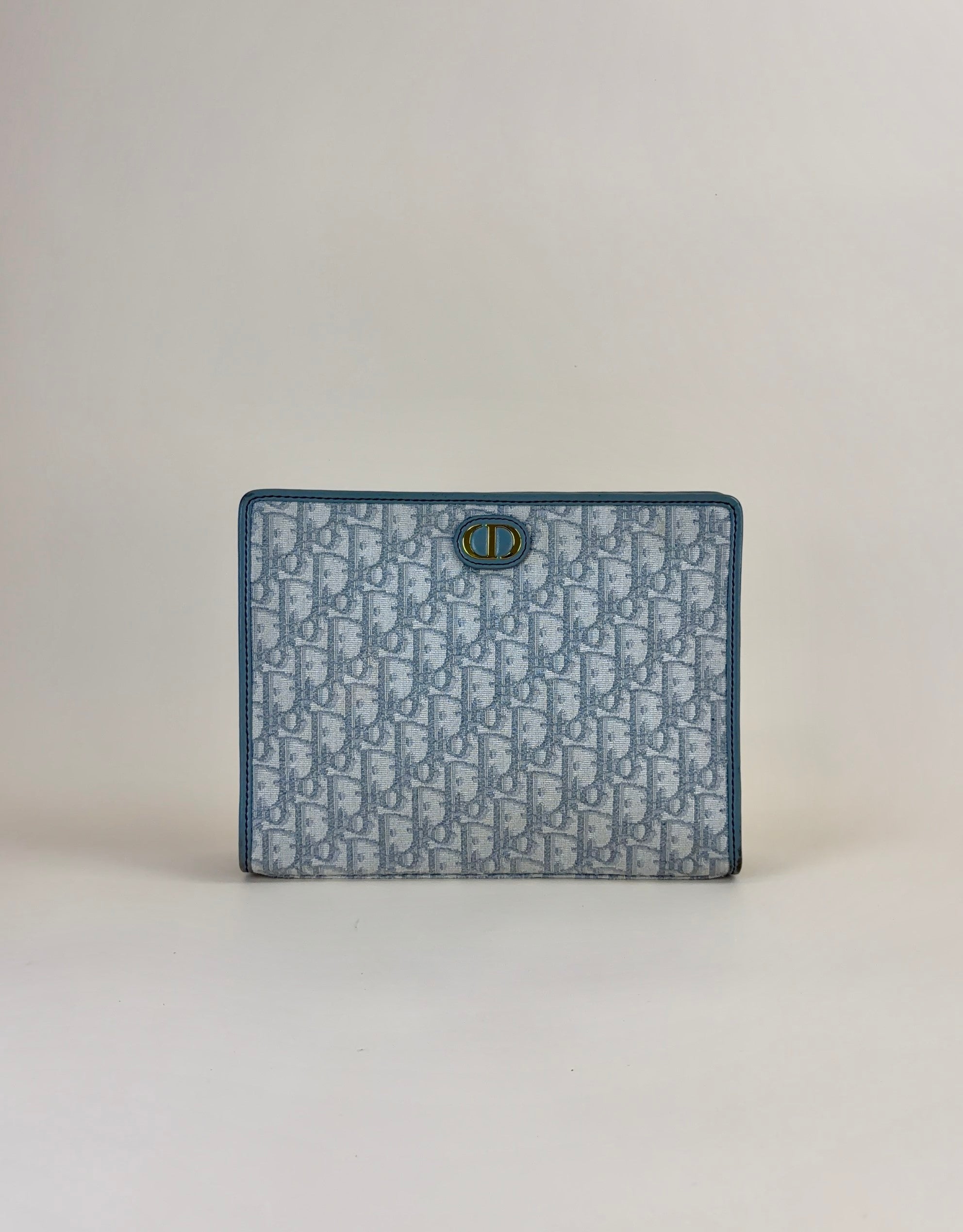 Christian Dior Gray Oblique 30 Montaigne Pouch