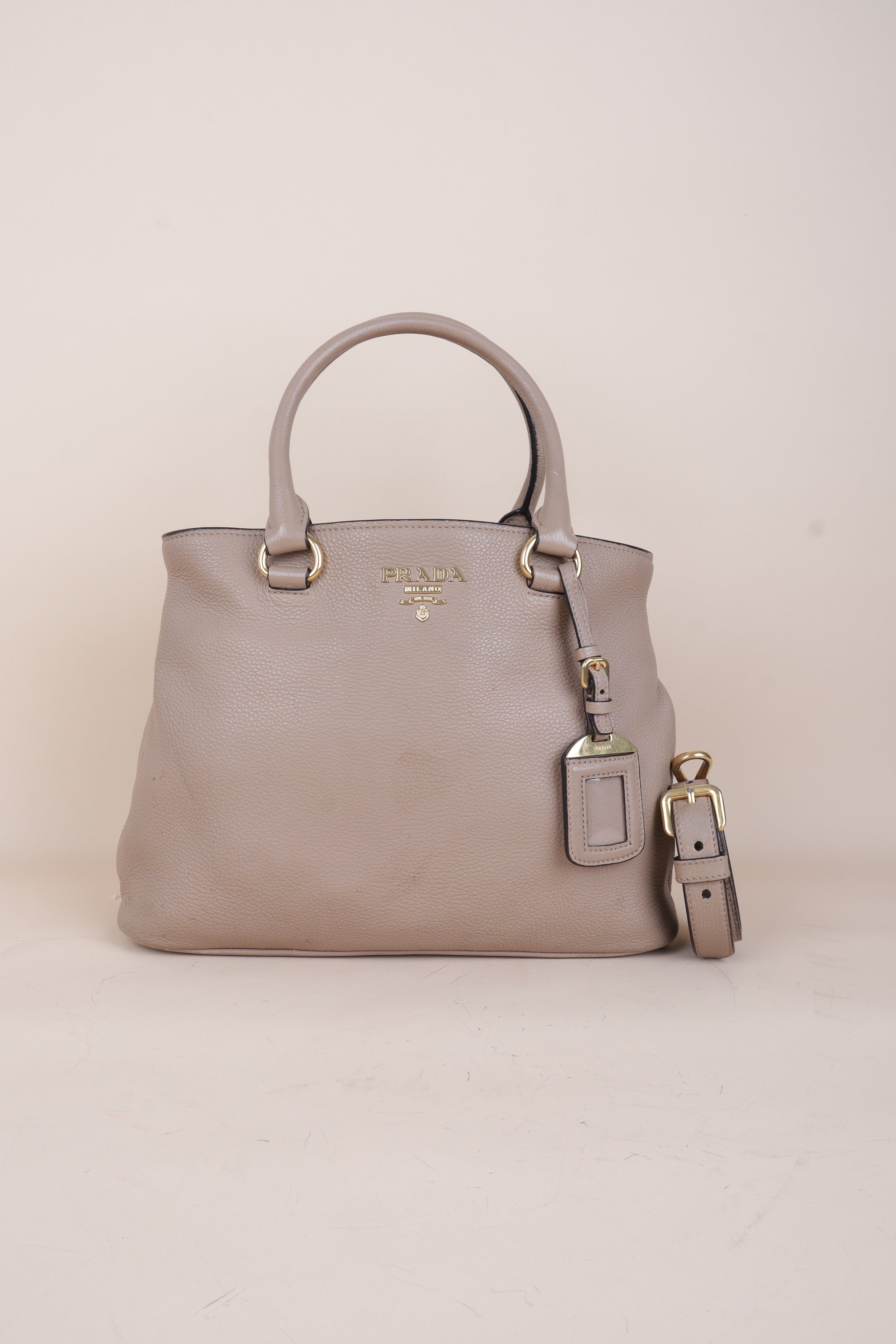 Prada Beige Tote Bag