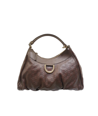 Gucci Brown GG D Ring Hobo Tote Bag-handbag-Gucci-The Closet Egypt