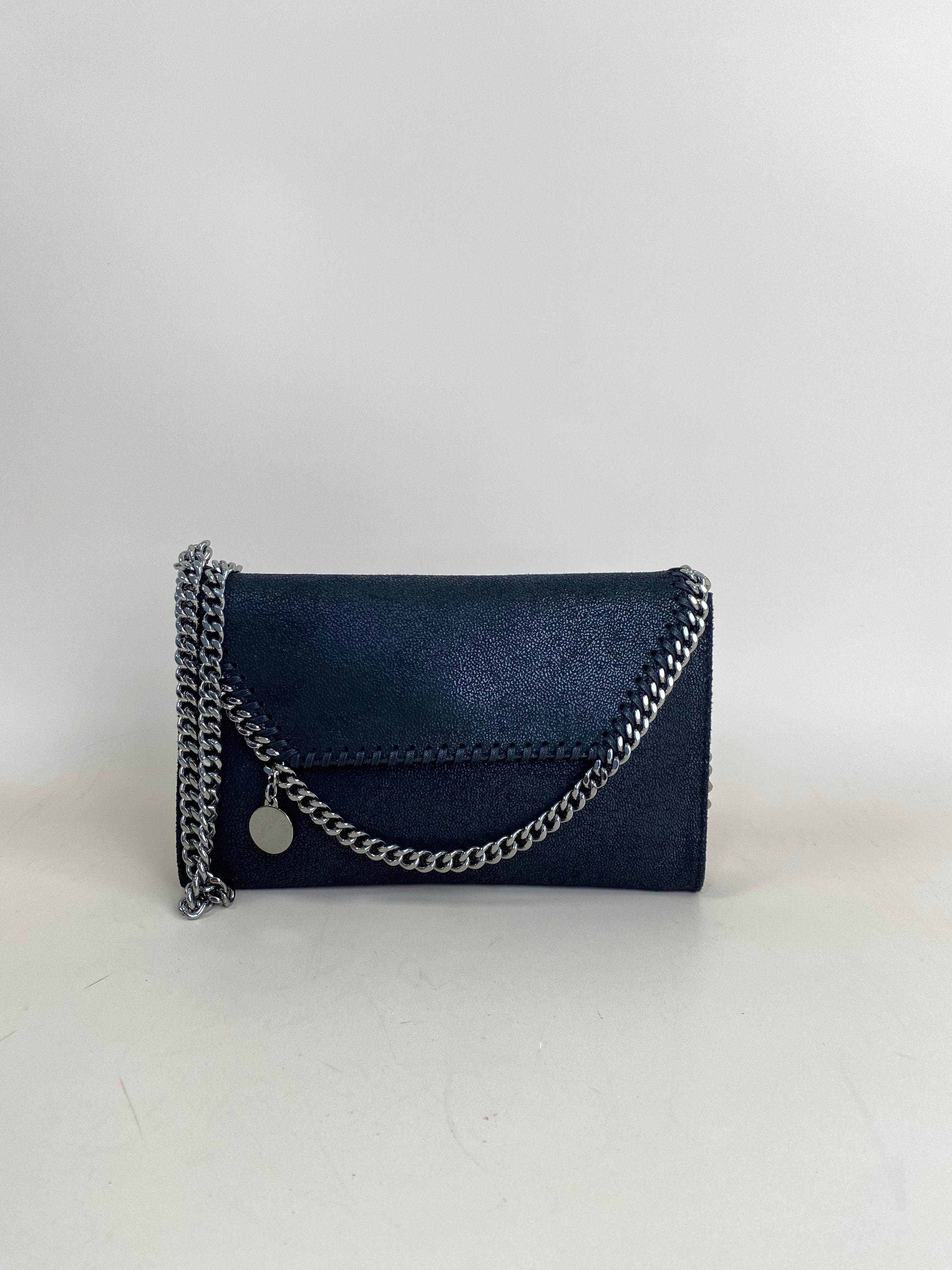 Stella Mccartney Black Falabella Mini Crossbody Bag
