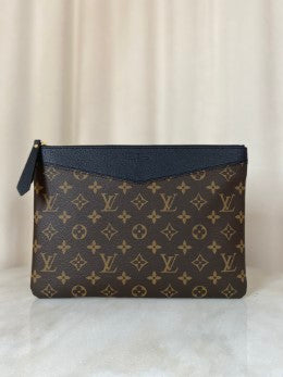 Louis Vuitton Monogram Black Daily Pouch-Pouch-Louis Vuitton-The Closet Egypt