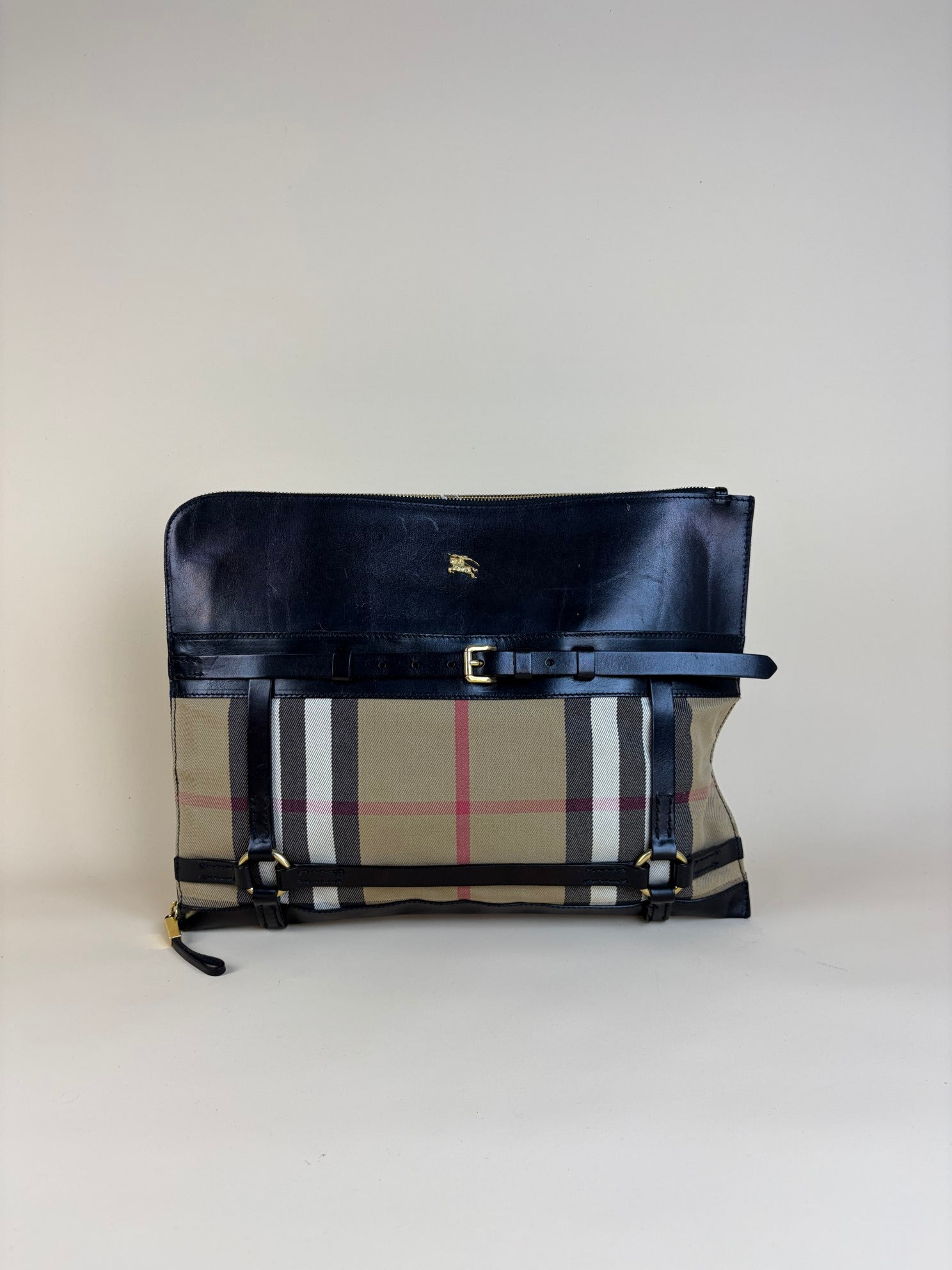 Burberry Black Portfolio Document Holder