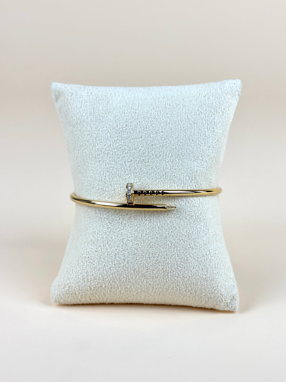 Cartier 18K Yellow Gold and diamonds Model Juste Un Clou Bracelet