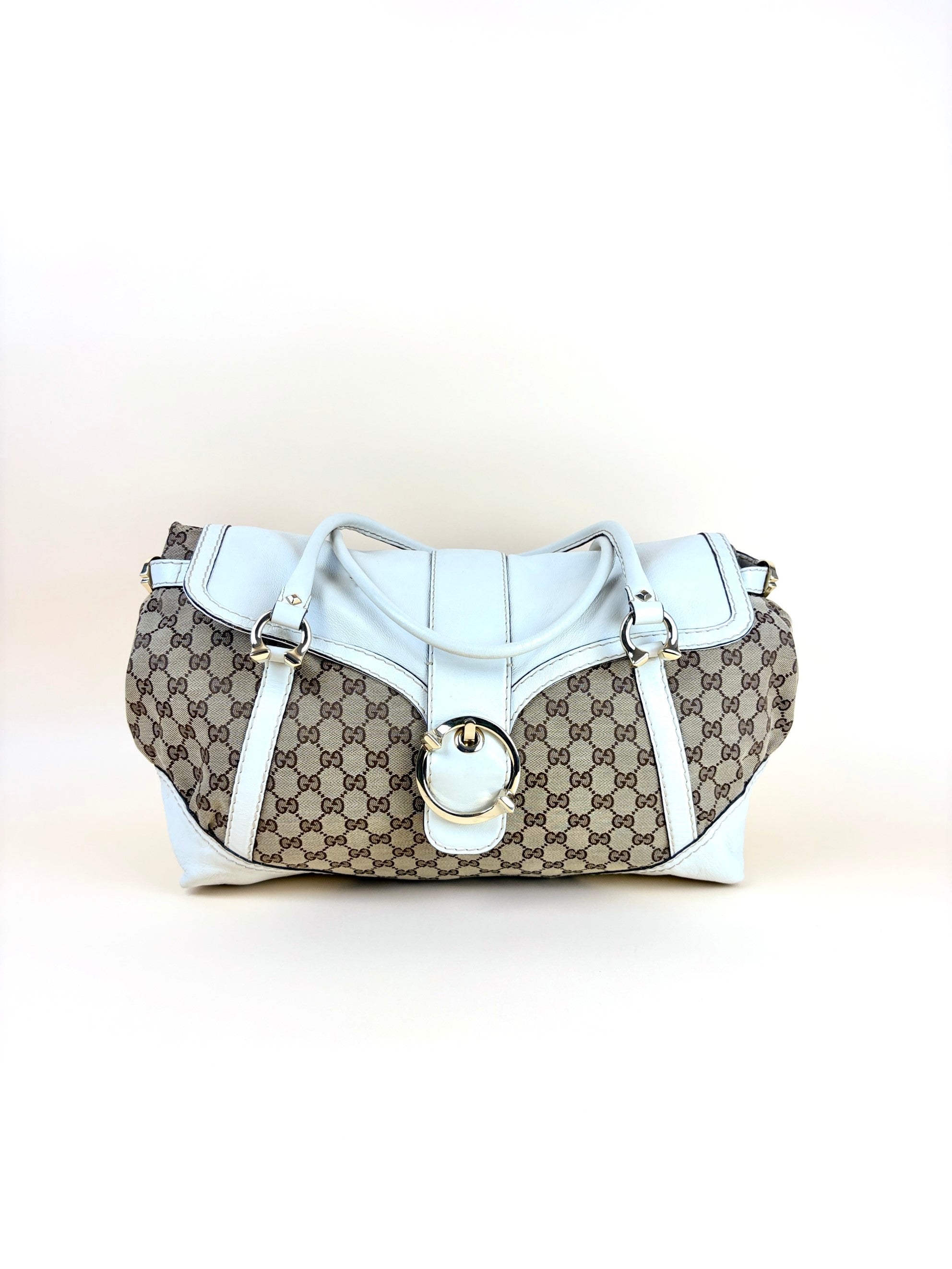 Gucci Bicolor GG Shoulder Bag