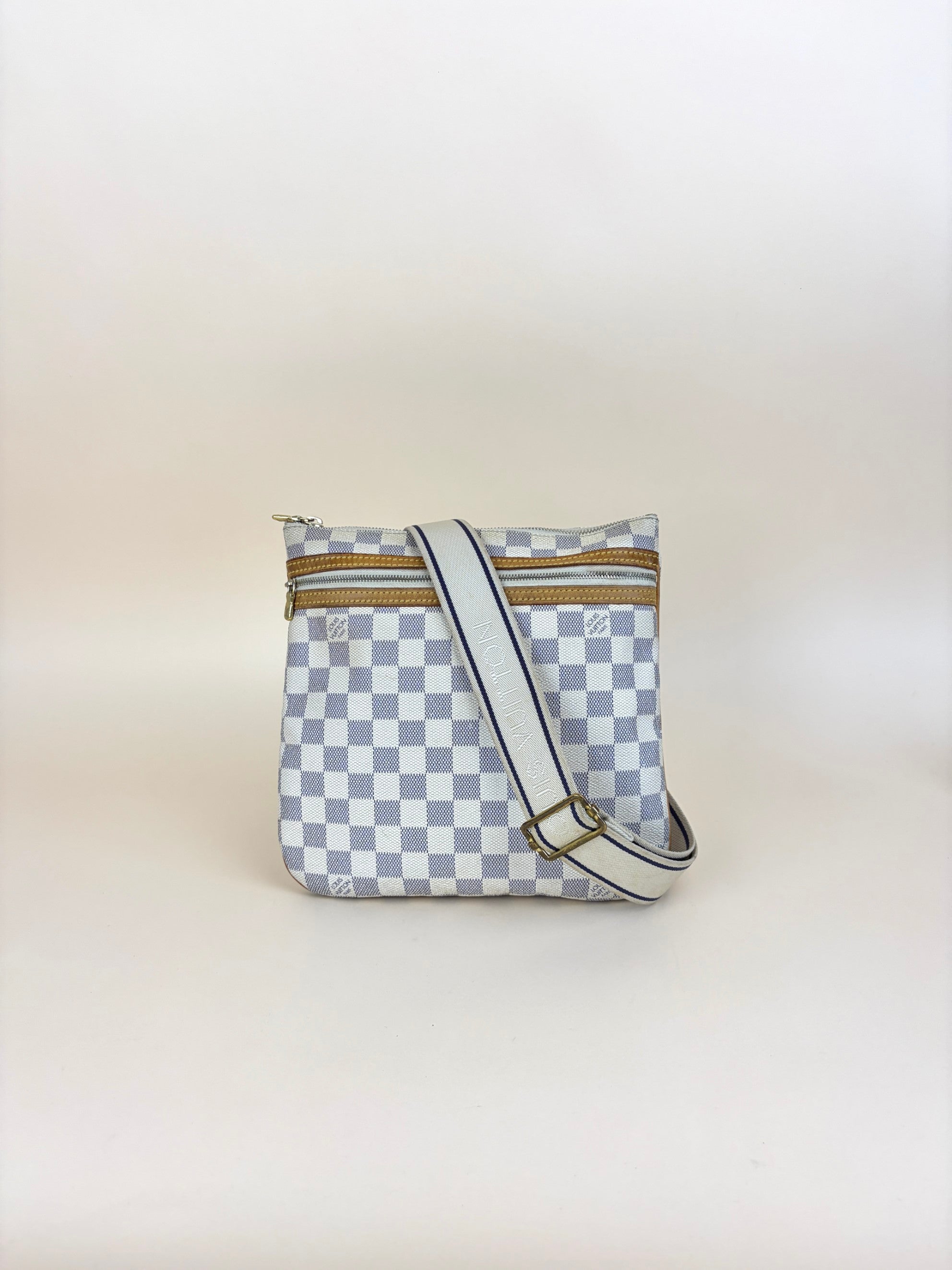 louis Vuitton Azur vintage biosphere pochette messenger bag
