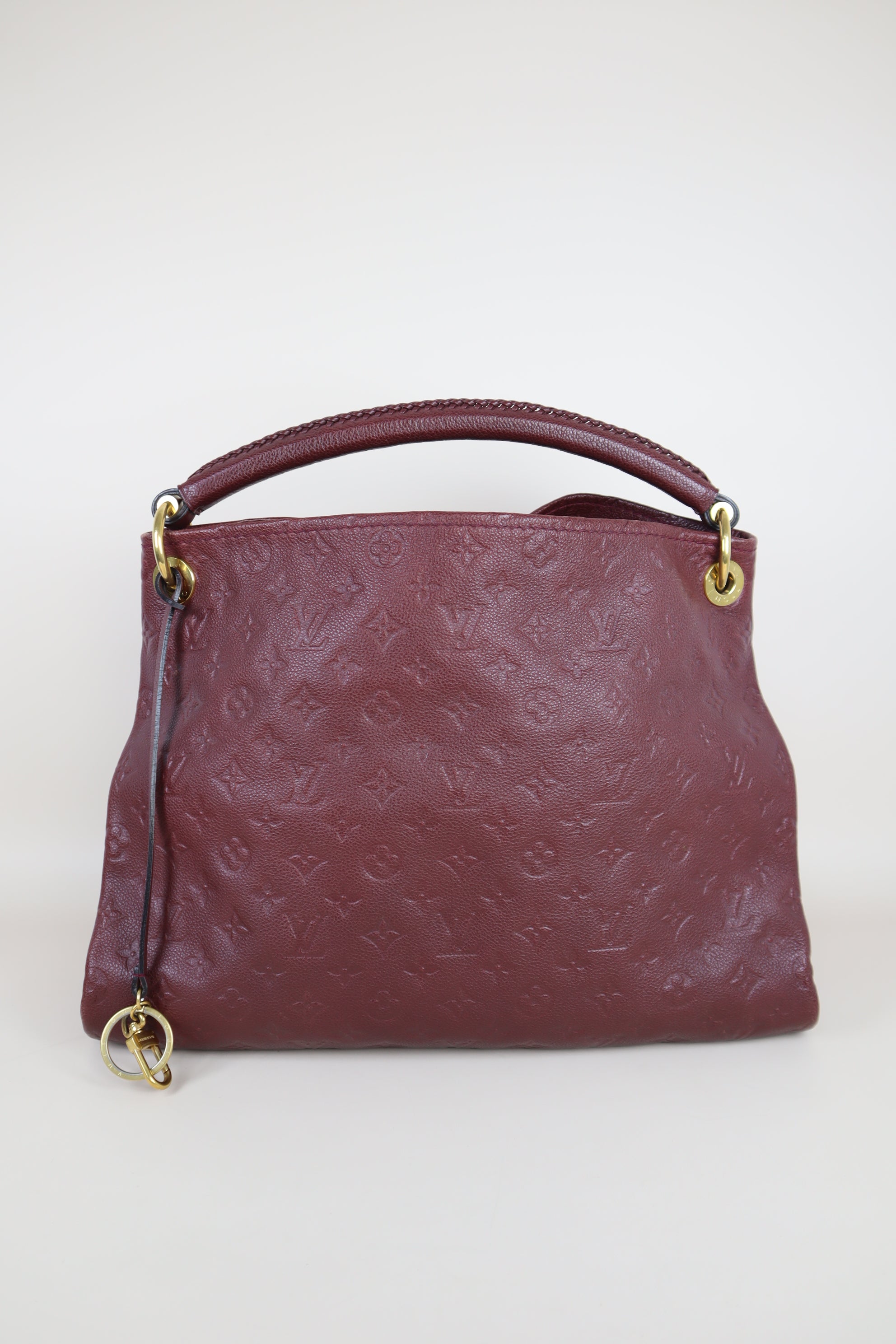 Louis Vuitton Red Monogram Empreinte MM Artsy Bag