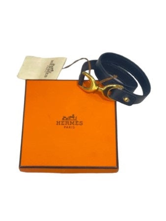 Hermes Black Baby Pavane Chamonix Small Bracelet-Bracelet-Hermes-The Closet Egypt