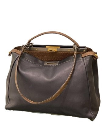Fendi Brown Peekaboo Bag-handbag-Fendi-The Closet Egypt