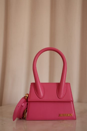 Jacquemus Pink Le Chique Megan Top Handle Bag-handbag-Jacquemus-The Closet Egypt
