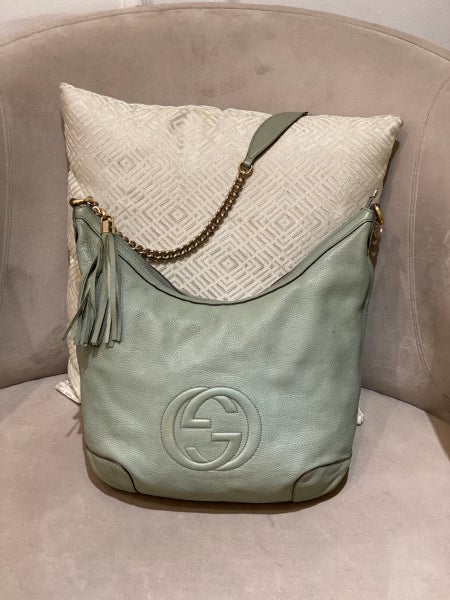 Gucci Mint Soho Hobo Chain Bag-handbag-Gucci-The Closet Egypt