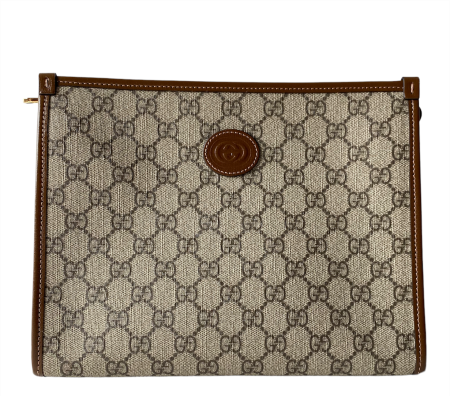 Gucci Brown GG Beauty Case-Beauty Case-Gucci-The Closet Egypt