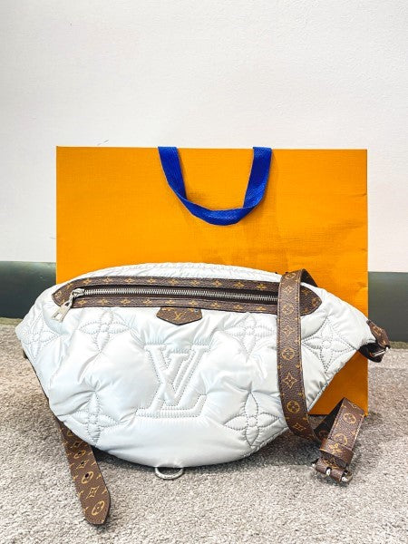 Louis Vuitton Monogram Silver Maxi Bumbag-Bumbag-Louis Vuitton-The Closet Egypt