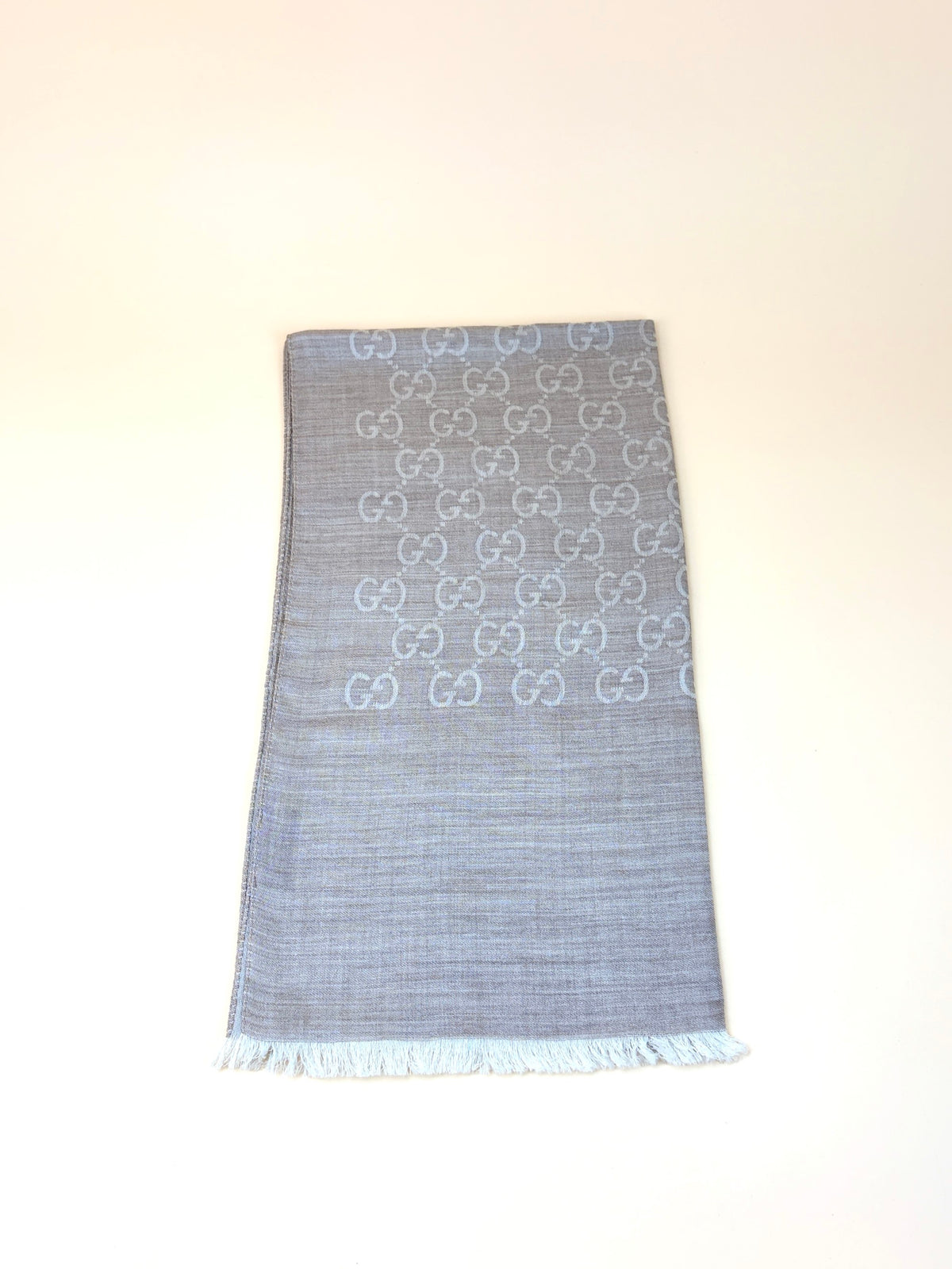 Gucci beige GG wool Scarf