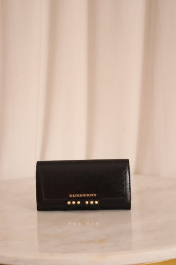 Burberry Black Wallet-wallet-Burberry-The Closet Egypt