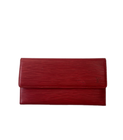 Louis Vuitton Red Long Wallet-wallet-Louis Vuitton-The Closet Egypt